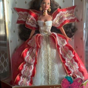 1997 10th anniversary Barbie doll red